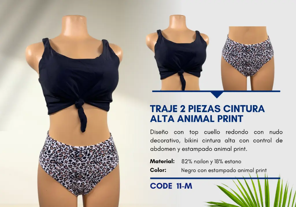 Traje de Baño Para Mujer Medium Superior Swim M-11