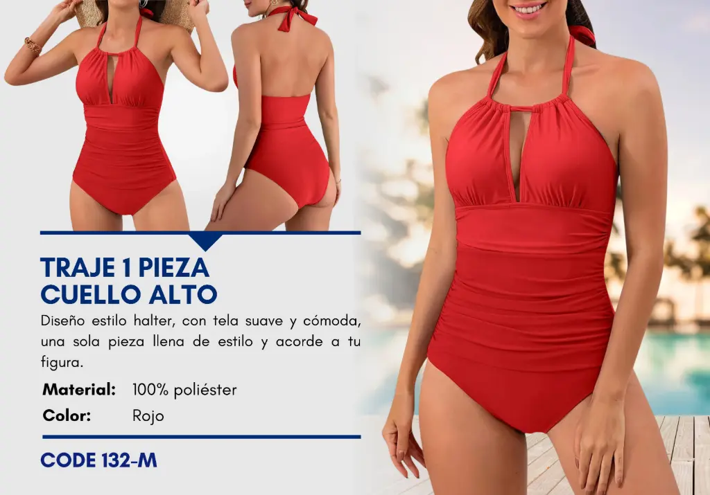 Traje de Baño Para Mujer Medium Superior Swim M-132