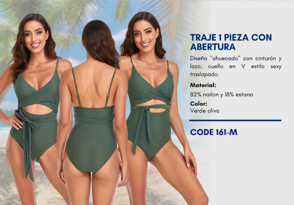 Traje de Baño Para Mujer Medium Superior Swim M-161