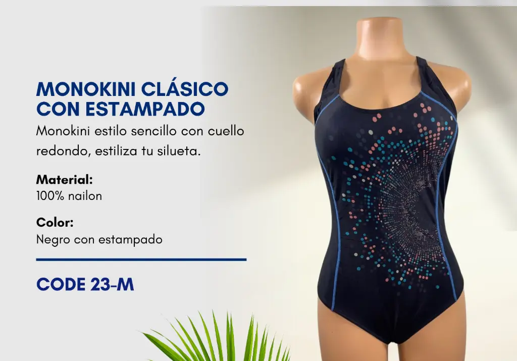 Traje de Baño Para Mujer Medium Esencial Swim M-23