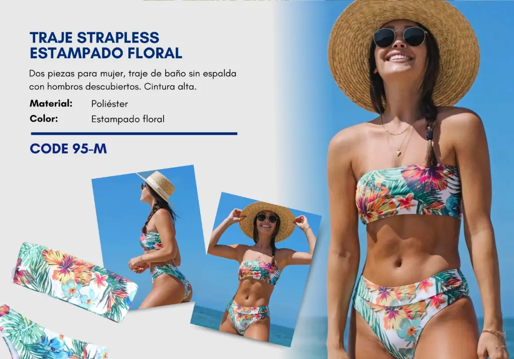 Traje de Baño Para Mujer Medium Esencial Swim M-95