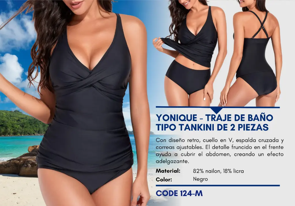 Traje de Baño Para Mujer Medium Esencial Swim M-124