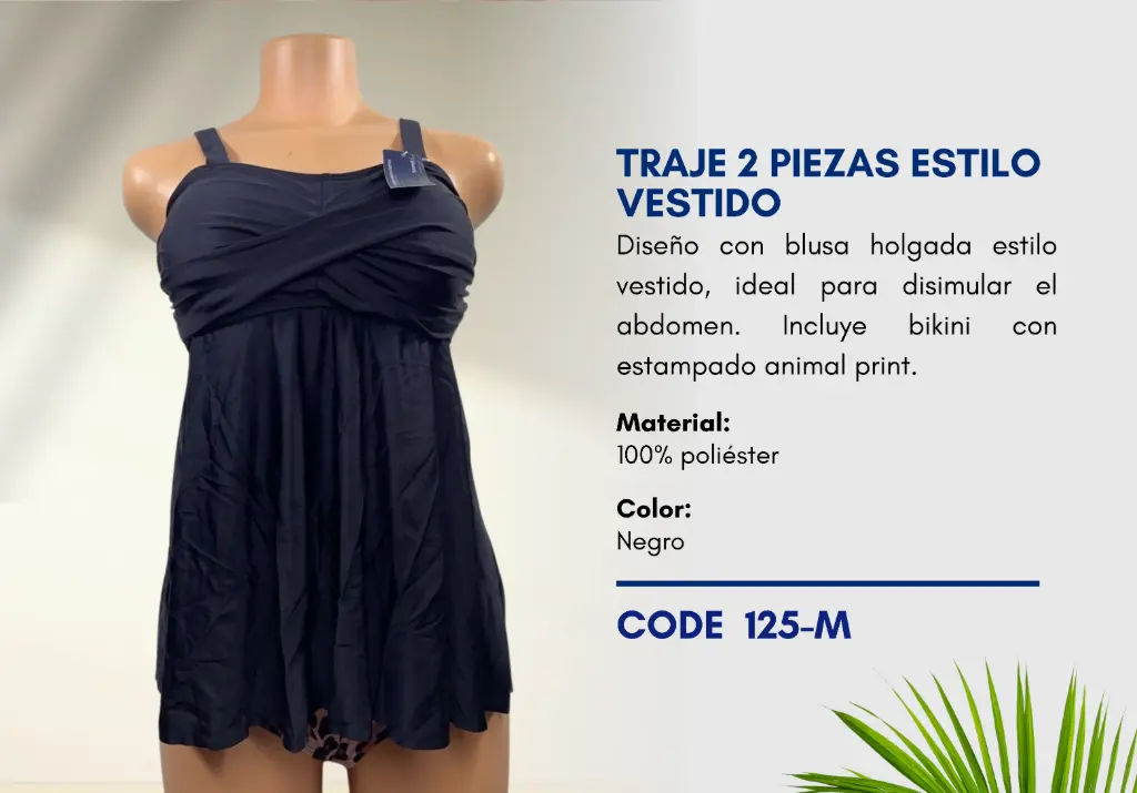 Traje de Baño Para Mujer Medium Esencial Swim M-125
