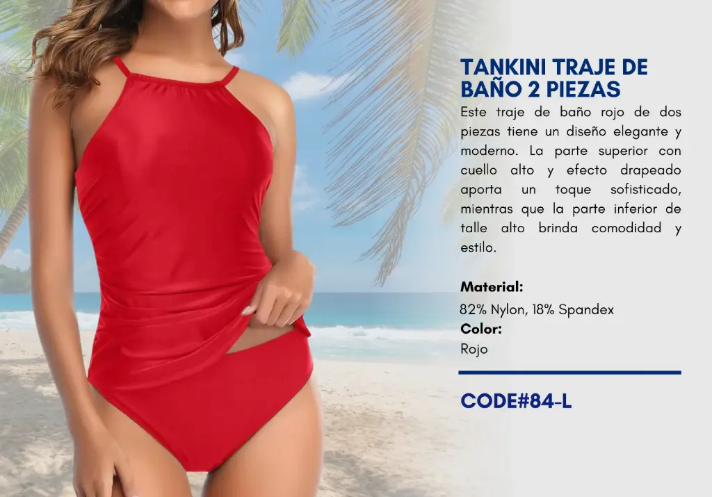 Traje de Baño Para Mujer Large Superior Swim L-84