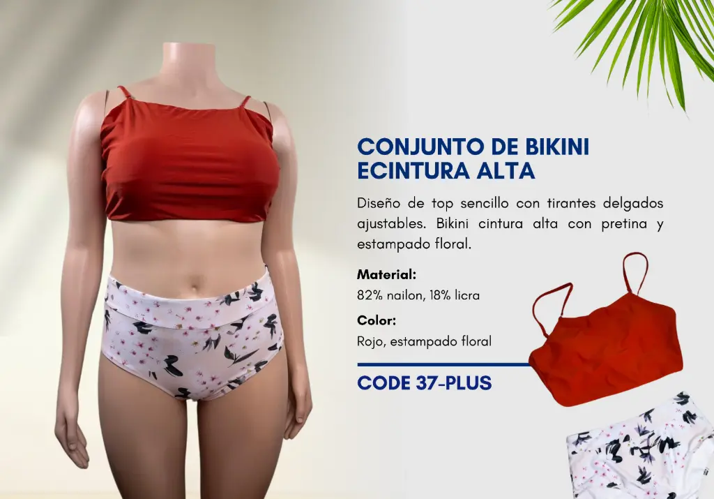 Traje de Baño Para Mujer PLUS Elite Swim PLUS-37