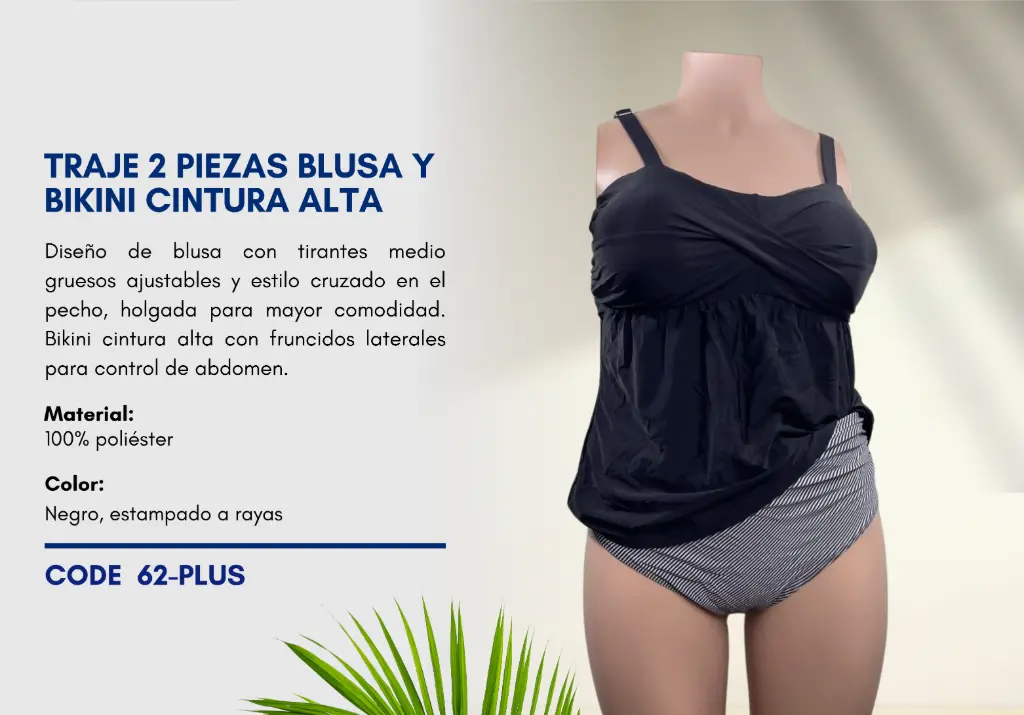 Traje de Baño Para Mujer PLUS Elite Swim PLUS-62