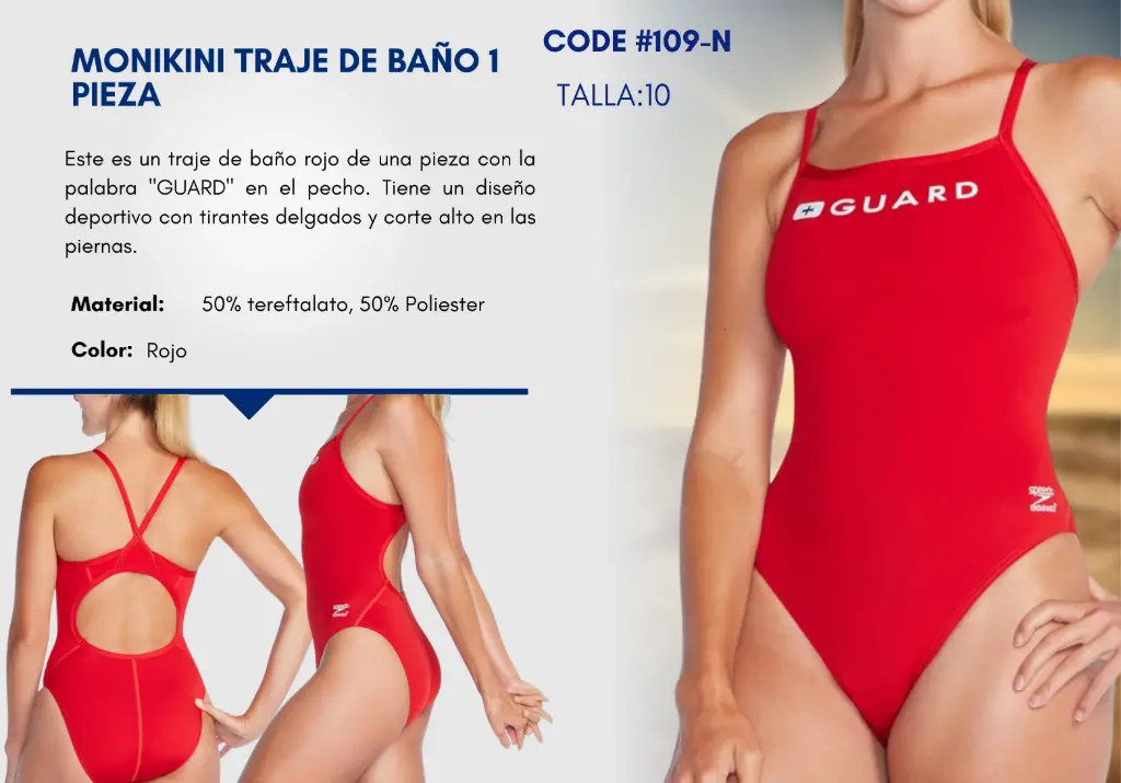 Traje de Baño Para Niña 10Y Kids Swim N-109