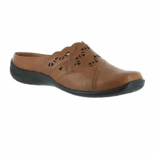 [Easy Street Womens Forever Square Toe Slip-On Shoe - Tobacco 11 Medium] Easy Street Forever - Zapato Sin Cordones Con Punta Cuadrada Para Mujer - Tabaco 11 (Talla Mediana) | TRG191579238