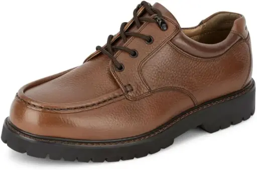 [Dockers Glacier Mens Casual Leather Shoes - DARK TAN 10 WIDE] Zapatos Casuales De Cuero Dockers Glacier Para Hombre - Marrón Oscuro 10 Ancho | TRG191574876
